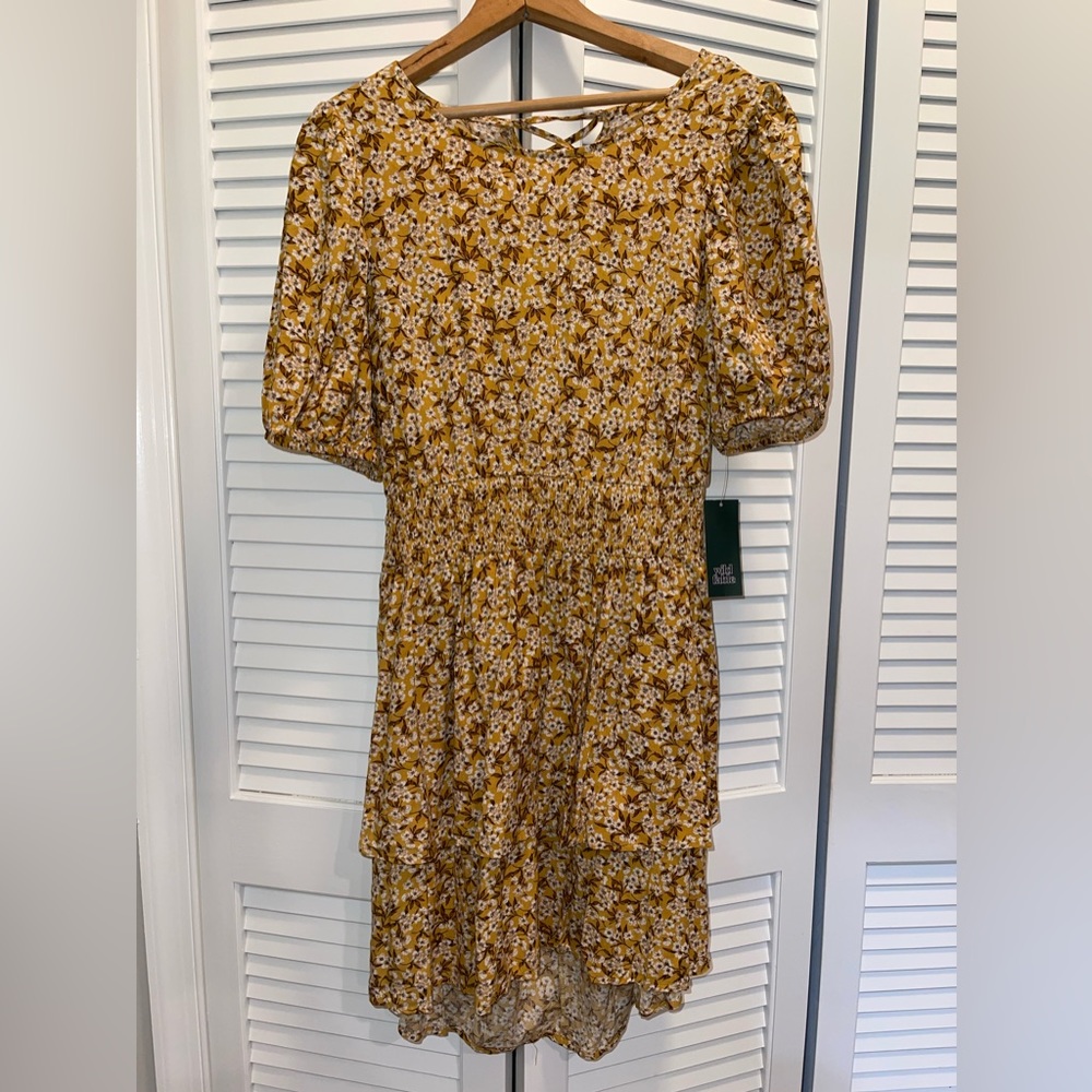 NWT Wild Fable open back summer dress